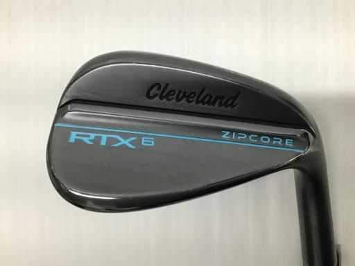 【】 クリーブランド Cleveland RTX-6 ZIPCORE ブラックサテン 48°/10° MID ウェッジ WG 純正特注シャフト (フレックスS) メンズ 男性用 右利き 右用 Cランク ゴルフクラブ