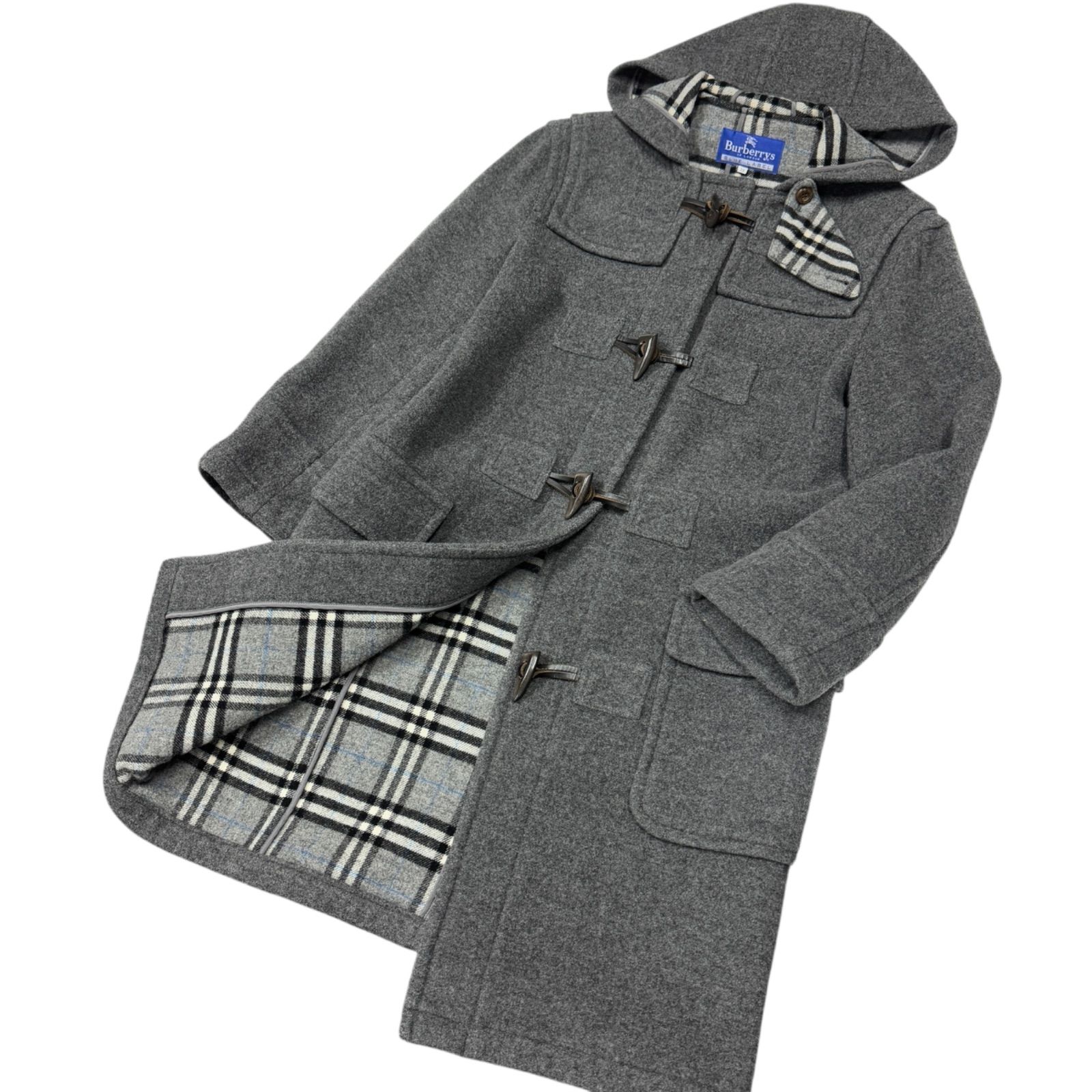 希少 美品 Burberrys BLUE LABEL バーバリー ブルーレーベル ウール