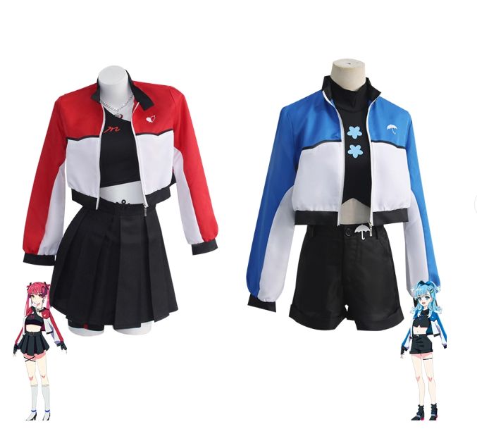 宝鐘マリン ホロライブ hololive コスプレ衣装 フルセット ウィッグ靴