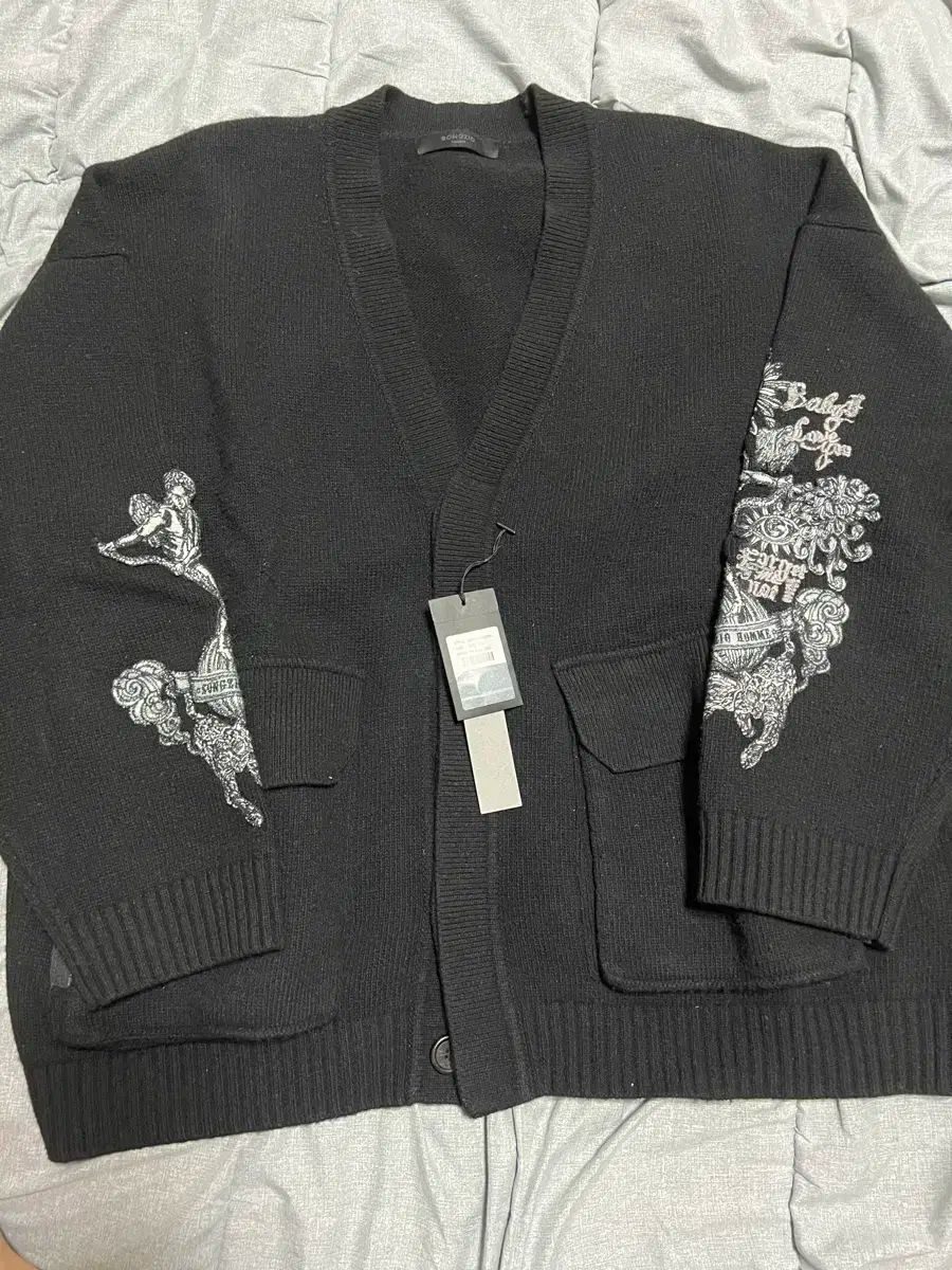 SONGZIO HOMME ソンジオ オム 21FW 刺繍 カーディガン 50