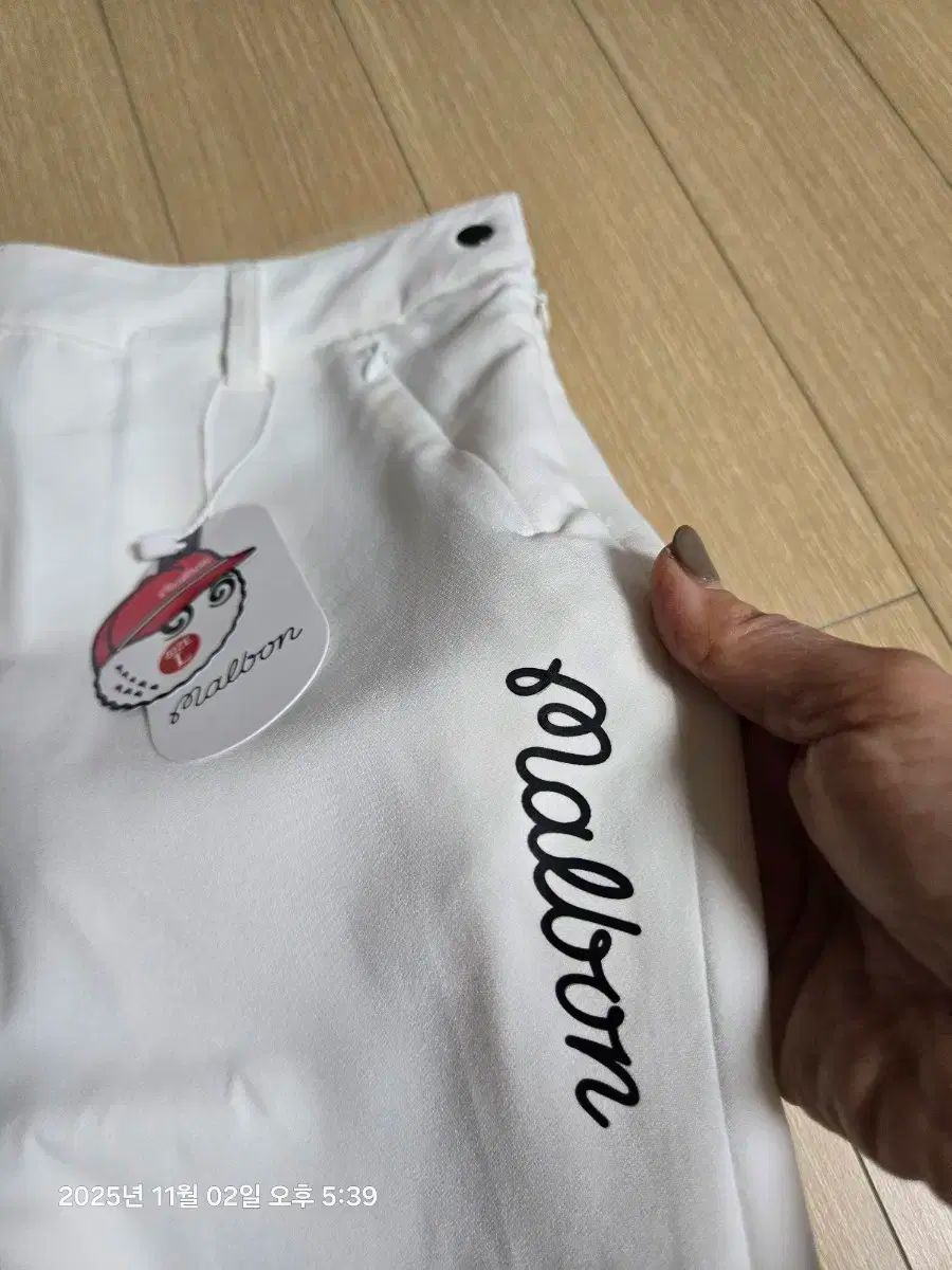 マルボンゴルフ 白 ゴルフ ズボン レディース