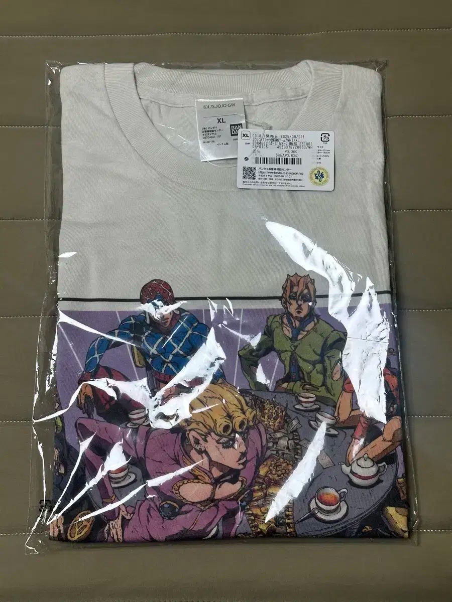 新商品 ジョジョ 5部 ホリィチーム Tシャツ XL サイズ