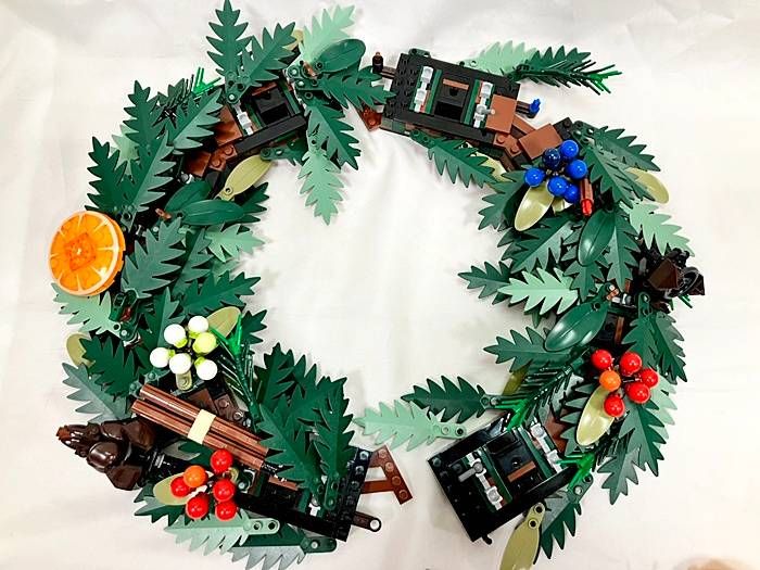 レゴ LEGO 10340 ボタニカル クリスマスリース 4431 0 1