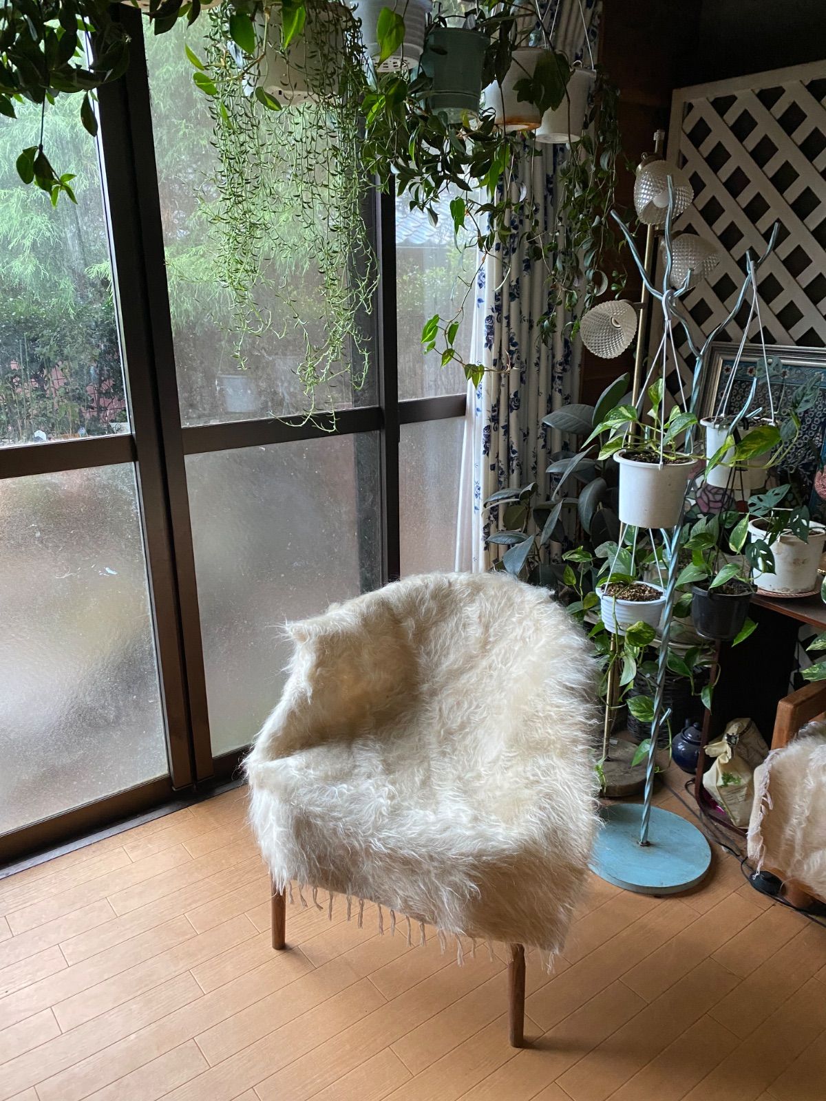 ヴィンテージシイルトバッタニイェ白