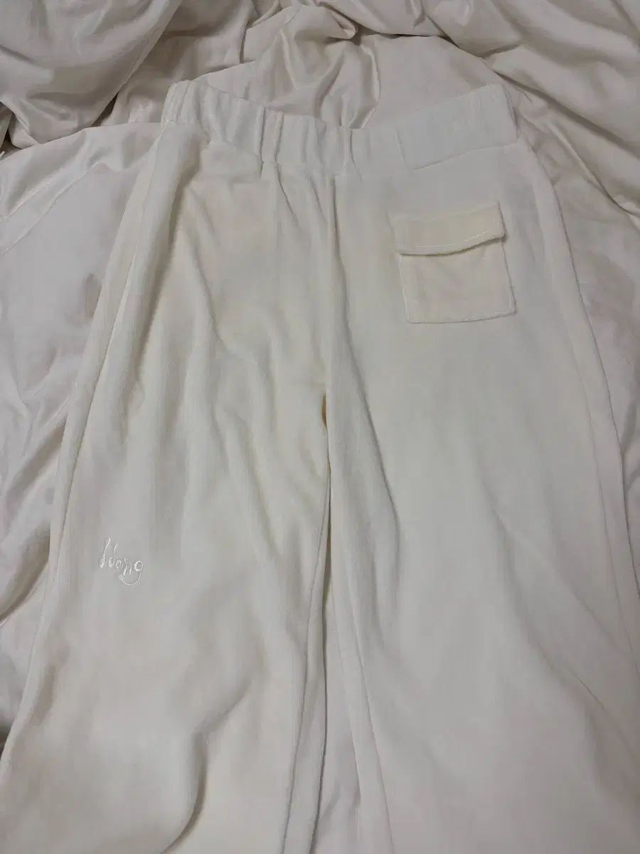 アイアンクラブファーベルベットフードジップアップパンツポンポンフードジップアップセット