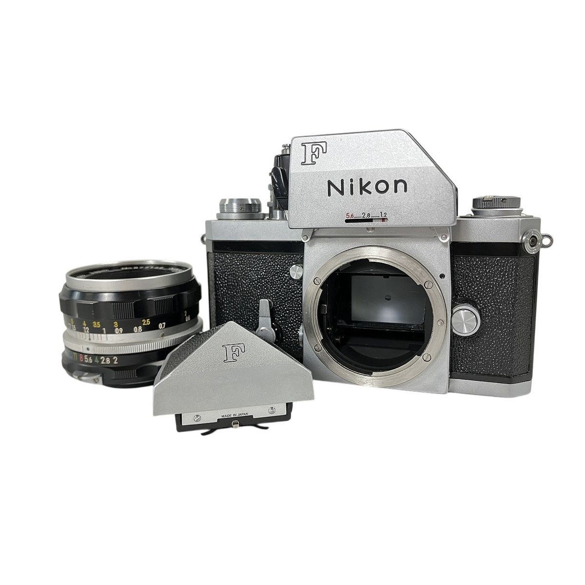 Nikon F フォトミック FTN NIKKOR-H Auto 50mm F2 レンズ付き フィルムカメラ ニコン ジャンク W10577286