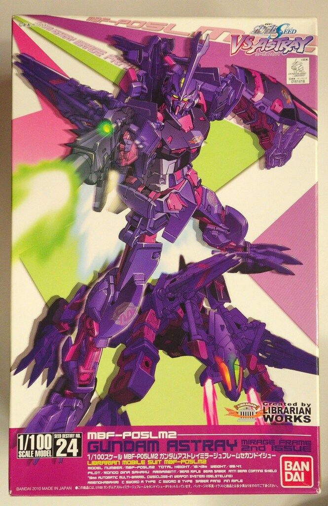 バンダイ 1 100 機動戦士ガンダムSEED VS ASTRAY ガンダムアストレイミラージュフレームセカンドイシュー 24