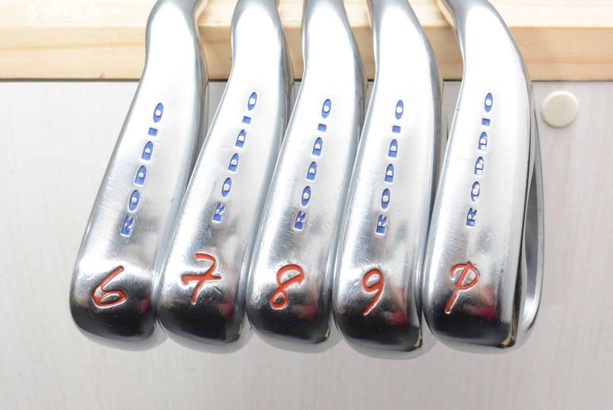 RODDIO・ロッディオ ポケットキャビティ型アイアン & ウェッジ 9本セット RODDIO・ロッディオ ポケットキャビティ型アイアン & ウェッジ 9本