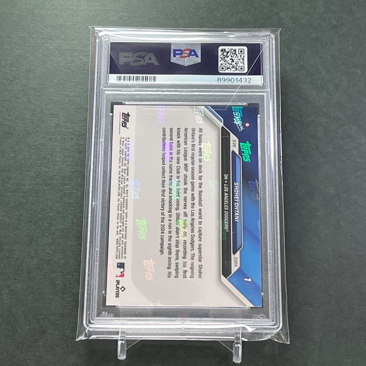 大谷翔平メジャー初ヒット記念カード TOPPS #MOY-2(PSA10) 大谷翔平メジャー初ヒット記念カード TOPPS #MOY-2(PSA10) 【PSA10