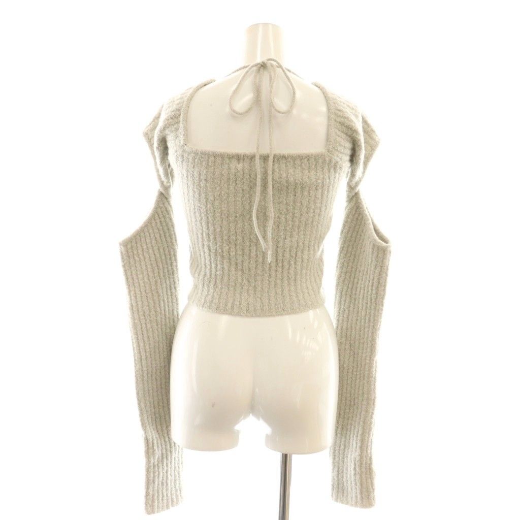 大型専門店 andmary Nicole ribbon tops アイボリー ivory andmary