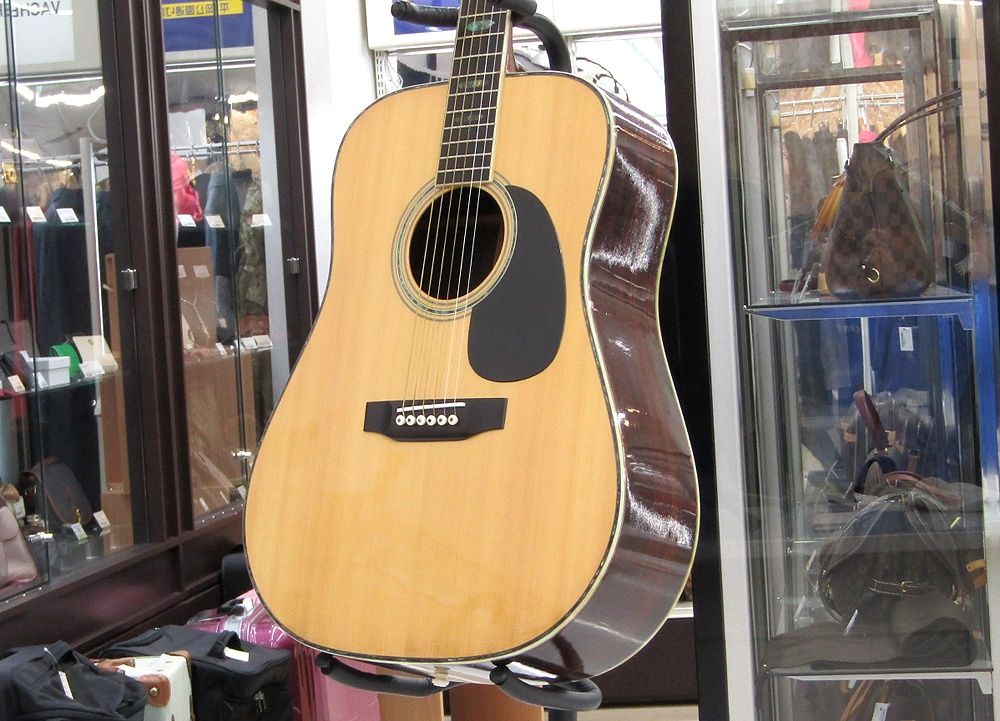 現状品 Aria アリア アコースティックギター W-40 ハードケース他 有