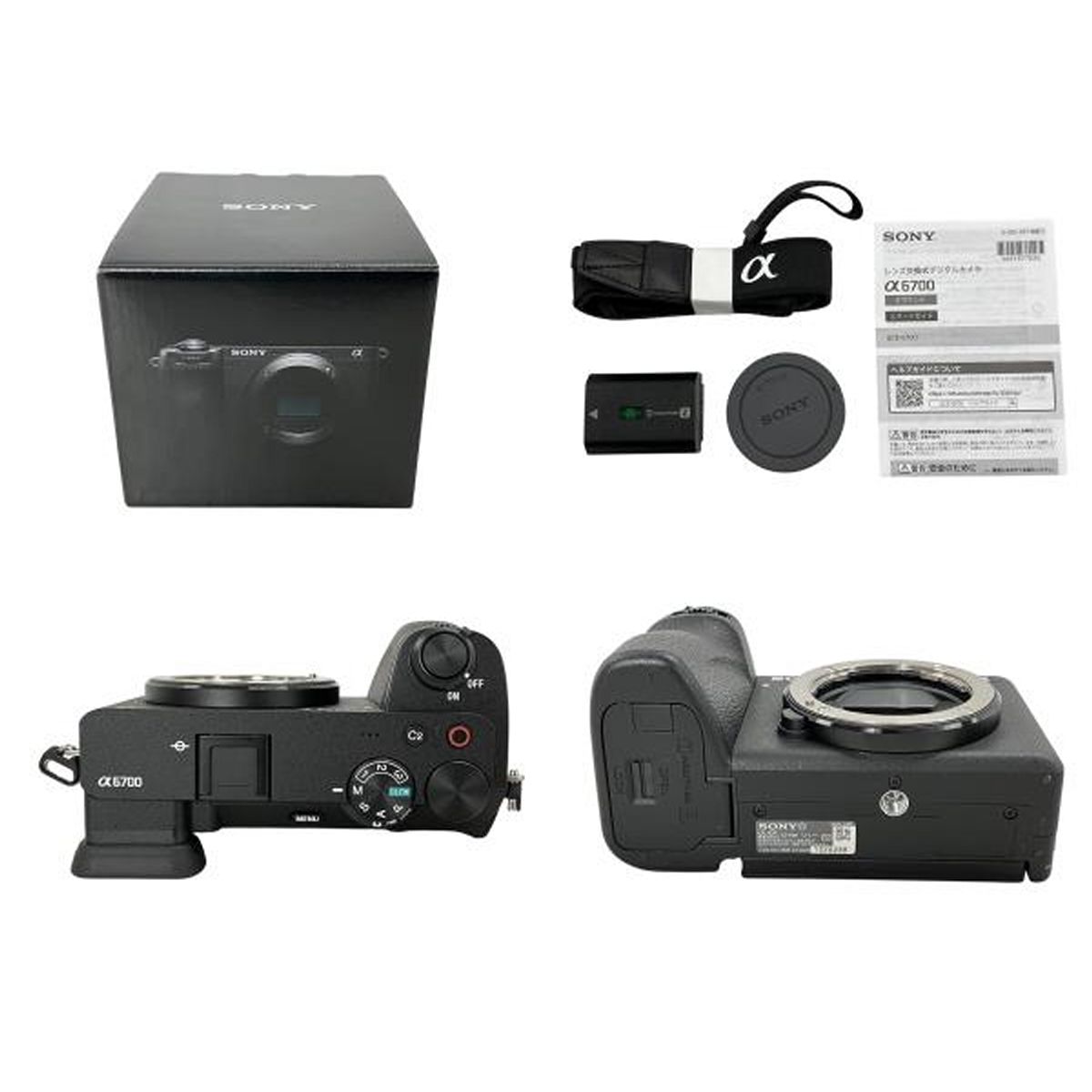 SONY a 6700 ILCE ボディ アルファ ミラーレス 一眼レフ カメラ ソニー 良好