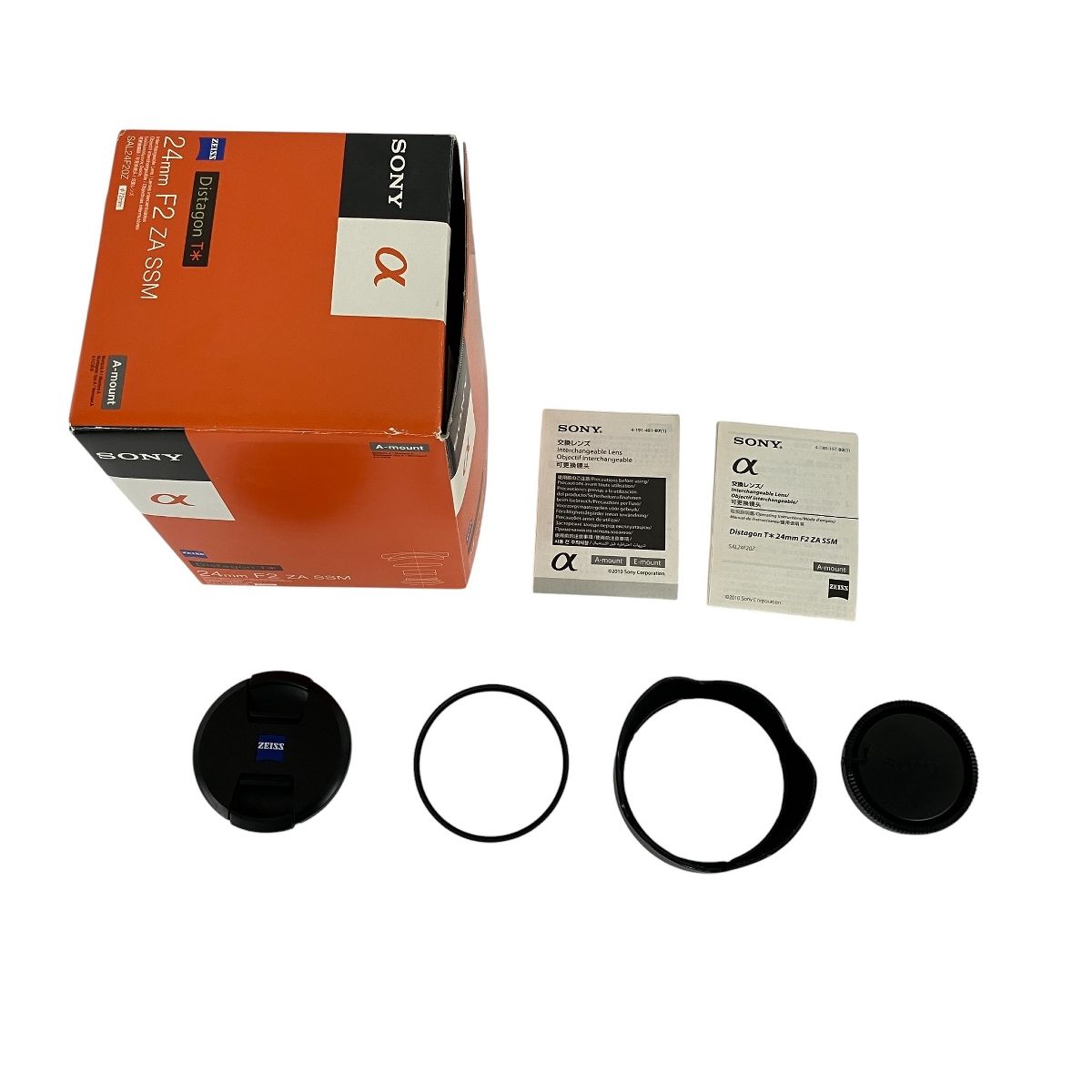 SONY Distagon T 24 mm F 2 ZA SSM カメラ 単焦点 レンズ 良好