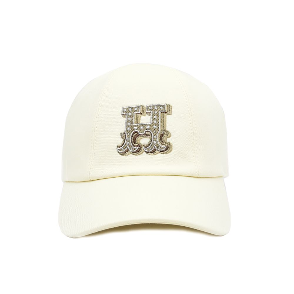 名東 エルメス キャスケット セレナ Hエレクトリック 帽子 キャップ ブランロータス サイズ59 小物 女