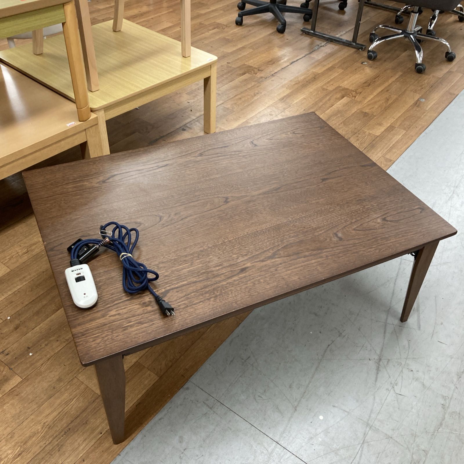 S721 萩原 折りたたみコタツ ロア105 幅105cm