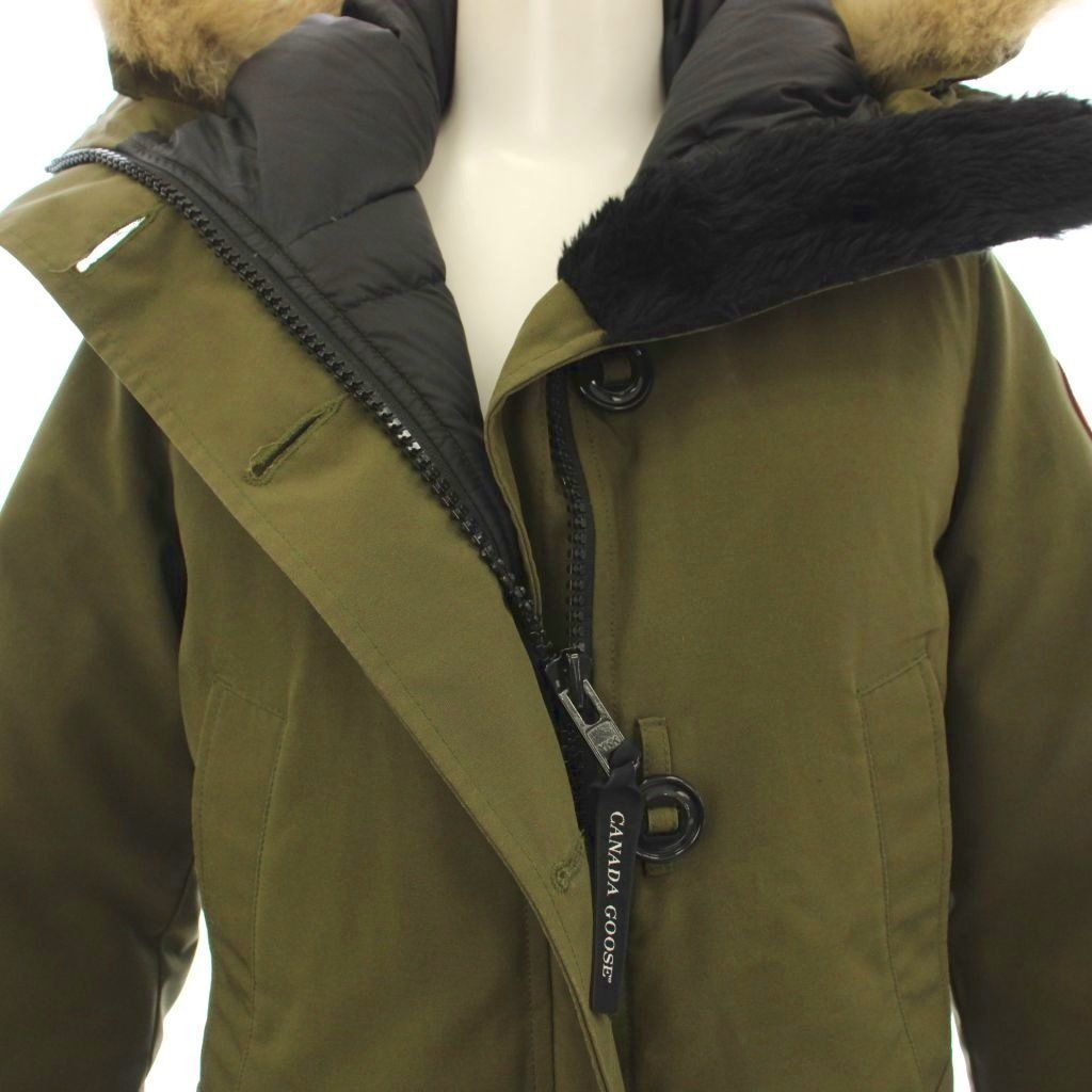 カナダグース★Bronte Parka ダウンコート コヨーテファー 2way カナダグース☆Bronte Parka ダウンコート コヨーテファー 2way