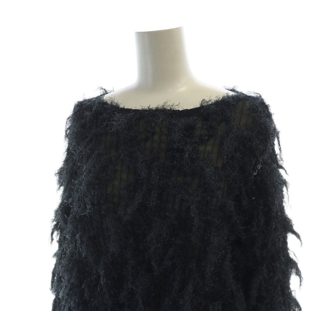 ミーイッセイミヤケ me ISSEY MIYAKE シャギー ニット セーター 長袖