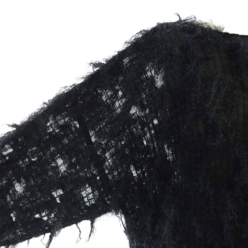 ミーイッセイミヤケ me ISSEY MIYAKE シャギー ニット セーター 長袖