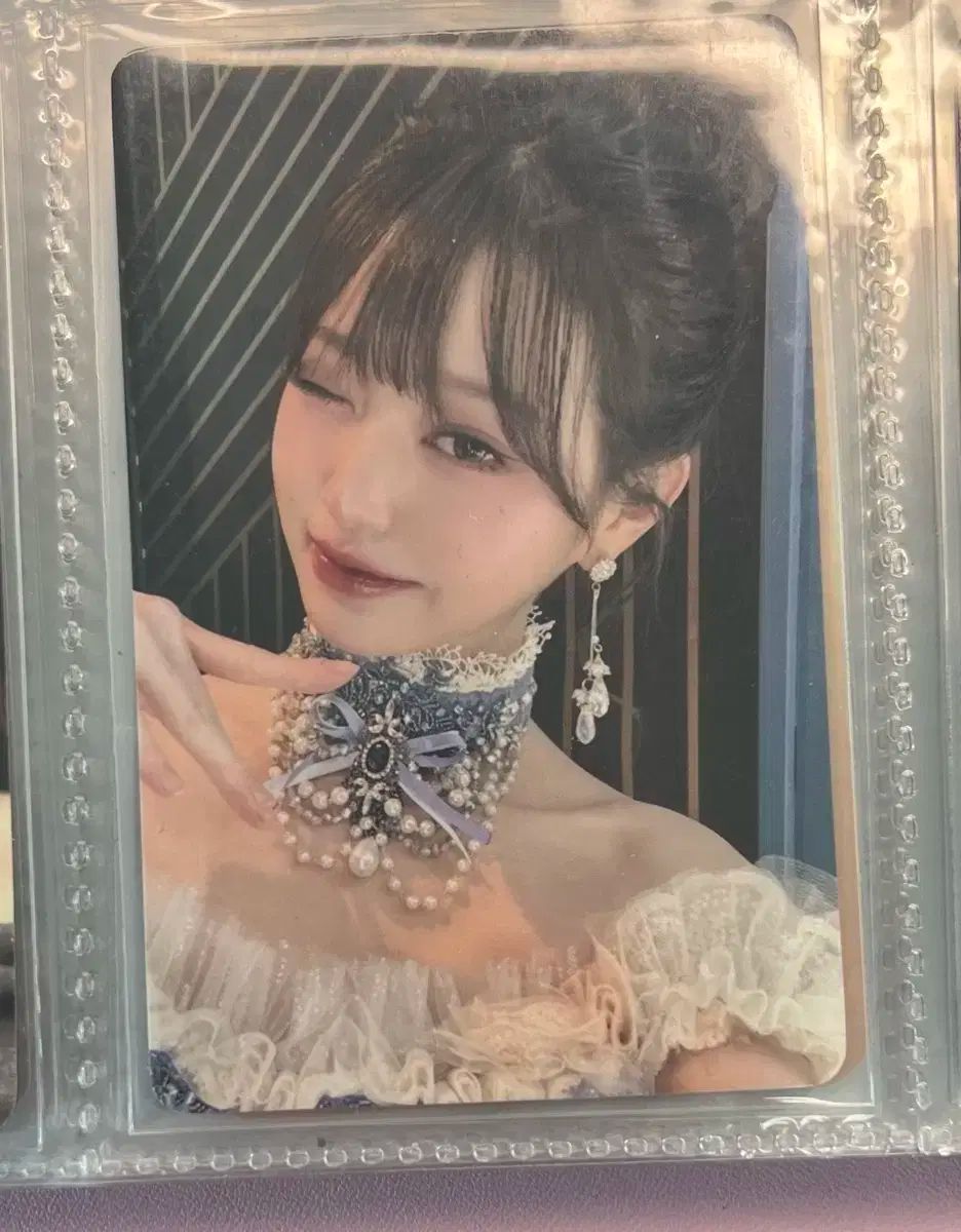 IVE アイヴ Switch YIZHIYU 一直娱 2次 中国 ウォニョン トレカ フォトカード