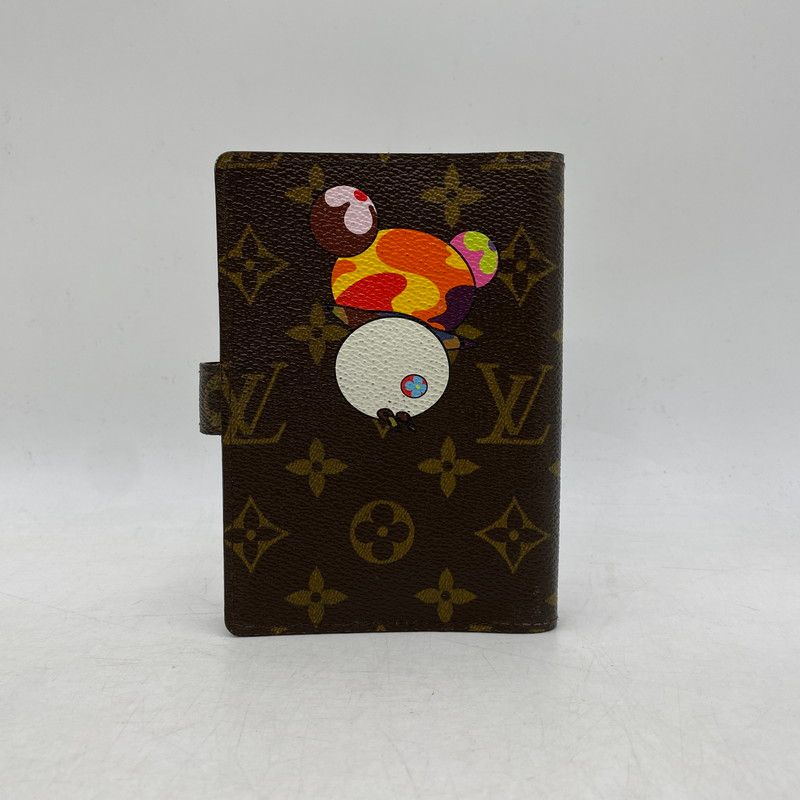 品 LOUIS VUITTON ルイ ヴィトン R20011 CA0094 モノグラムパンダ アジェンダPM 手帳カバー 179-251102-as-07-izu