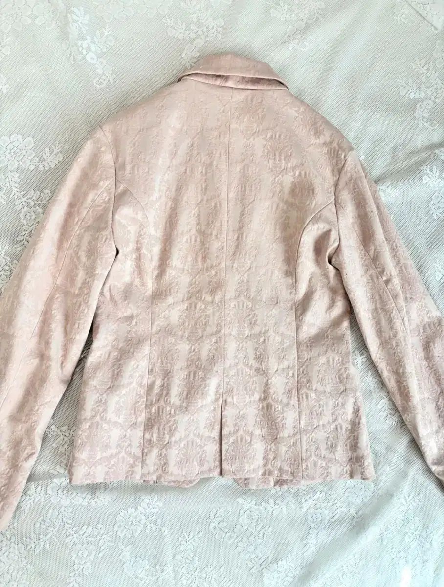 オリエンタル フェアリー ジャカード ピンク ジャケット GULLKHAN_COM