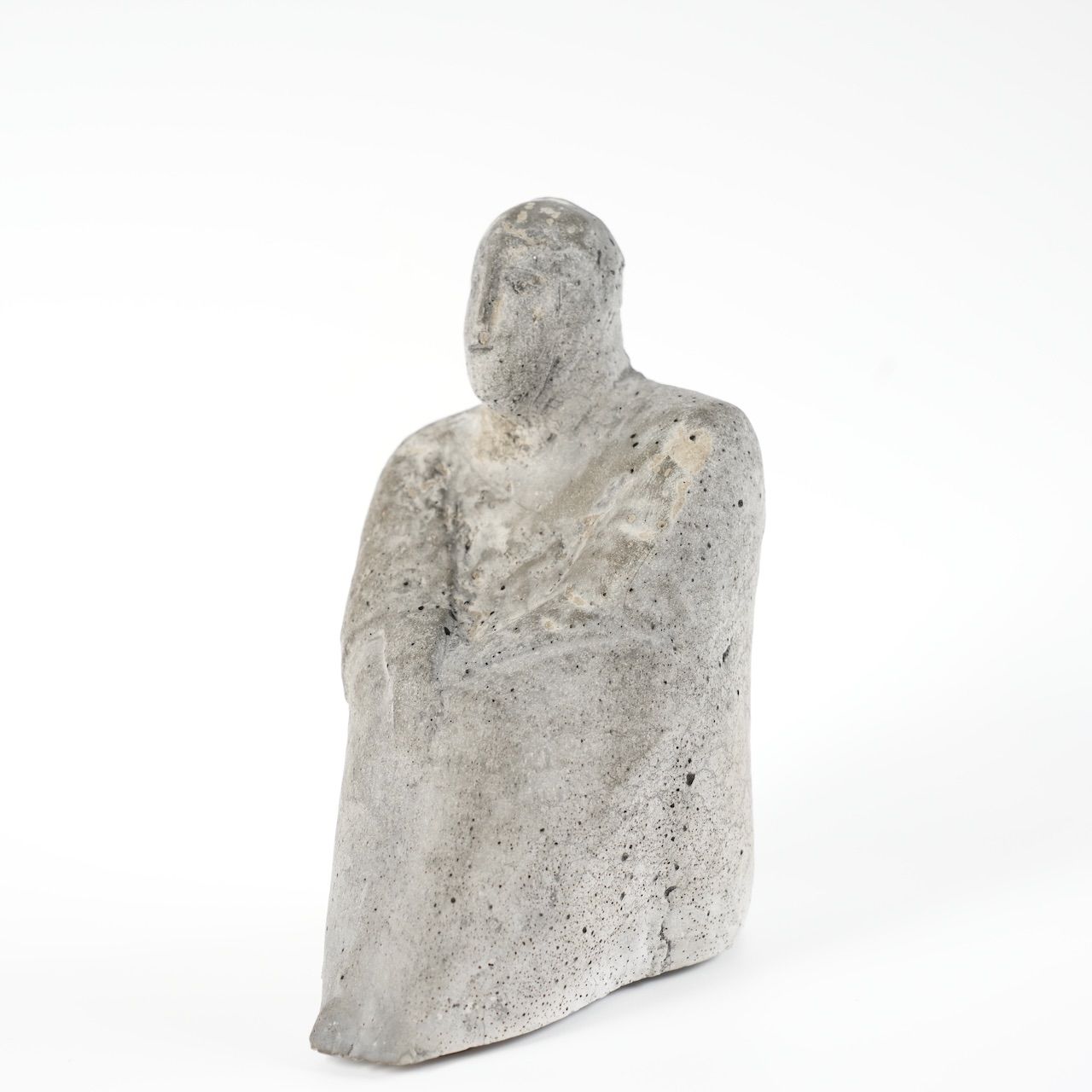 リサ ラーソン Lisa Larson ユニークピース コンクリート製 物憂げな男性像