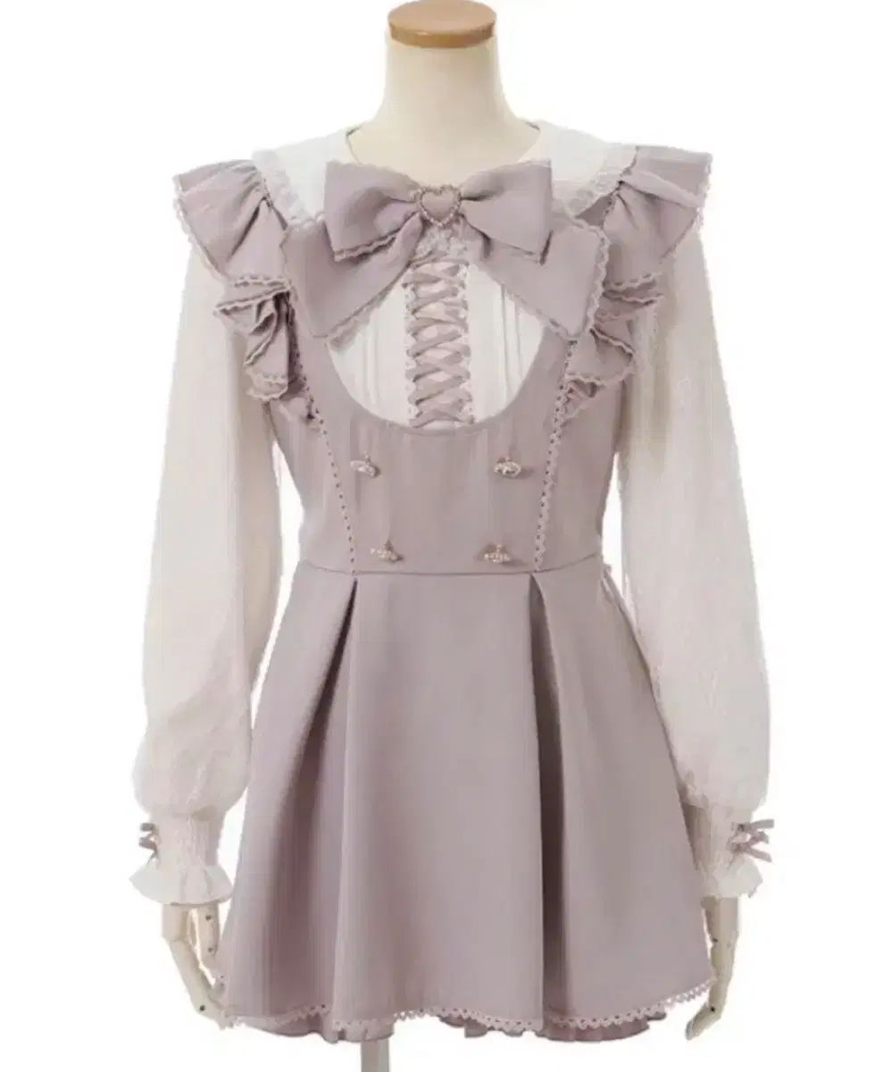 リズリサ スピンドル スピンドール 長袖 セットアップ ピンク