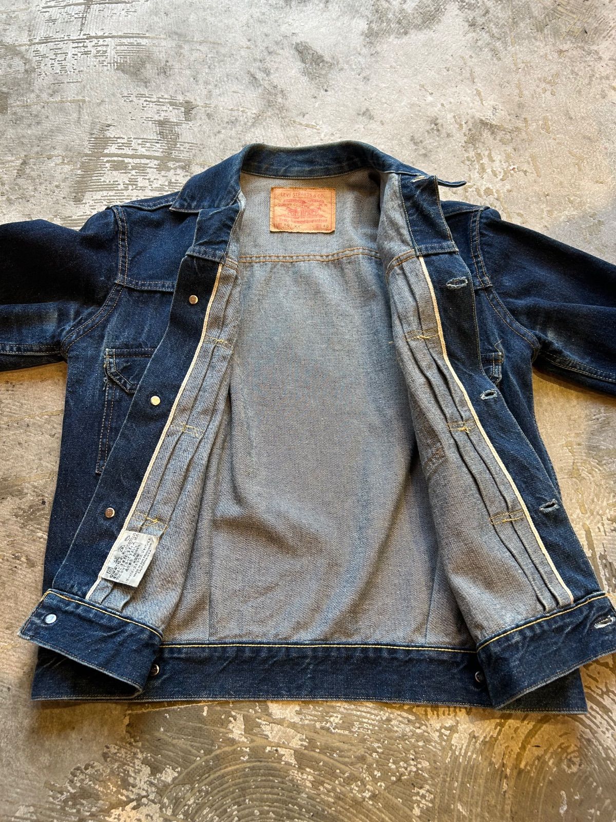 90s Levi's 507XX 2nd バレンシア製USA製 濃紺 40 リーバイス 507XX 2nd 復刻 90s バレンシア 555 サイズ36 | 古着
