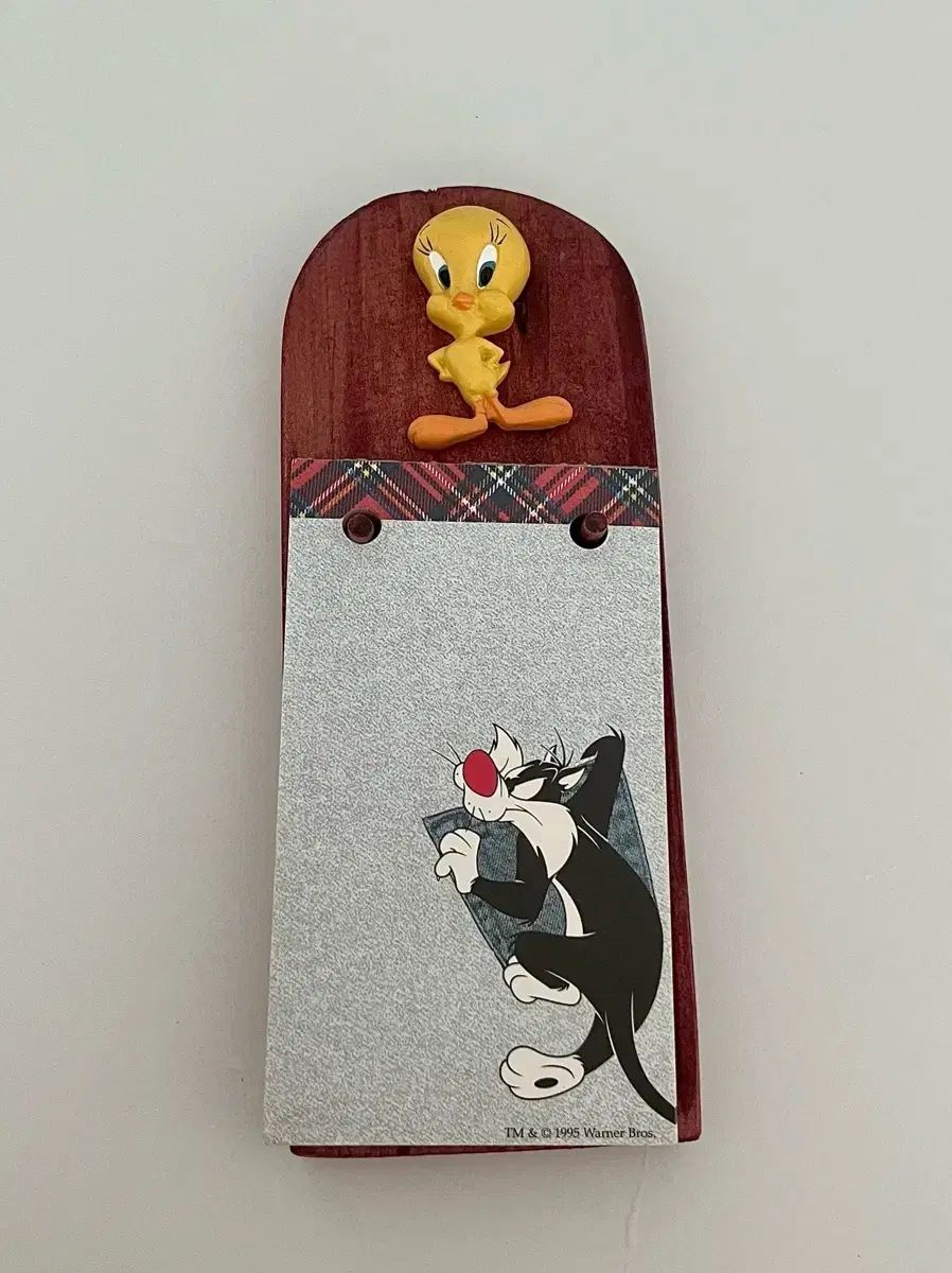 トゥウィーティ シルヴァー メモ帳 マグネティック フック