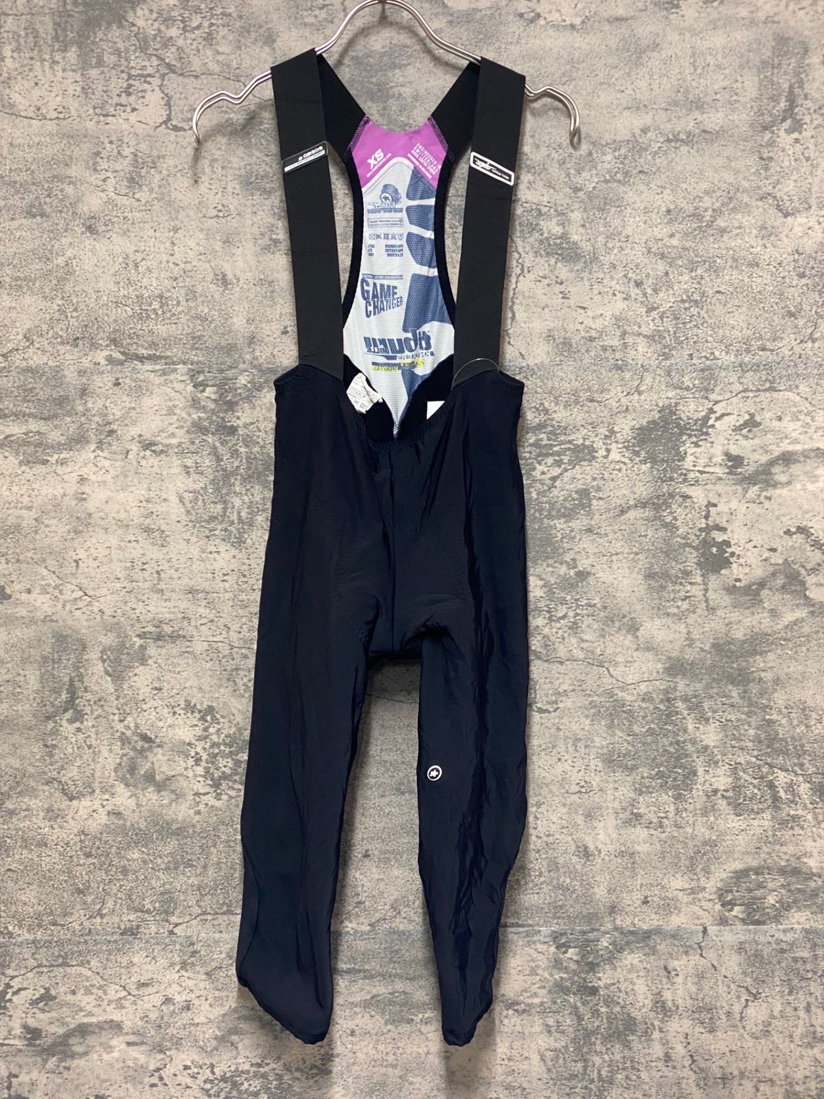 JN764 アソス assos Tiburu Knickers MILLE ビブニッカー 黒 XS 裏起毛