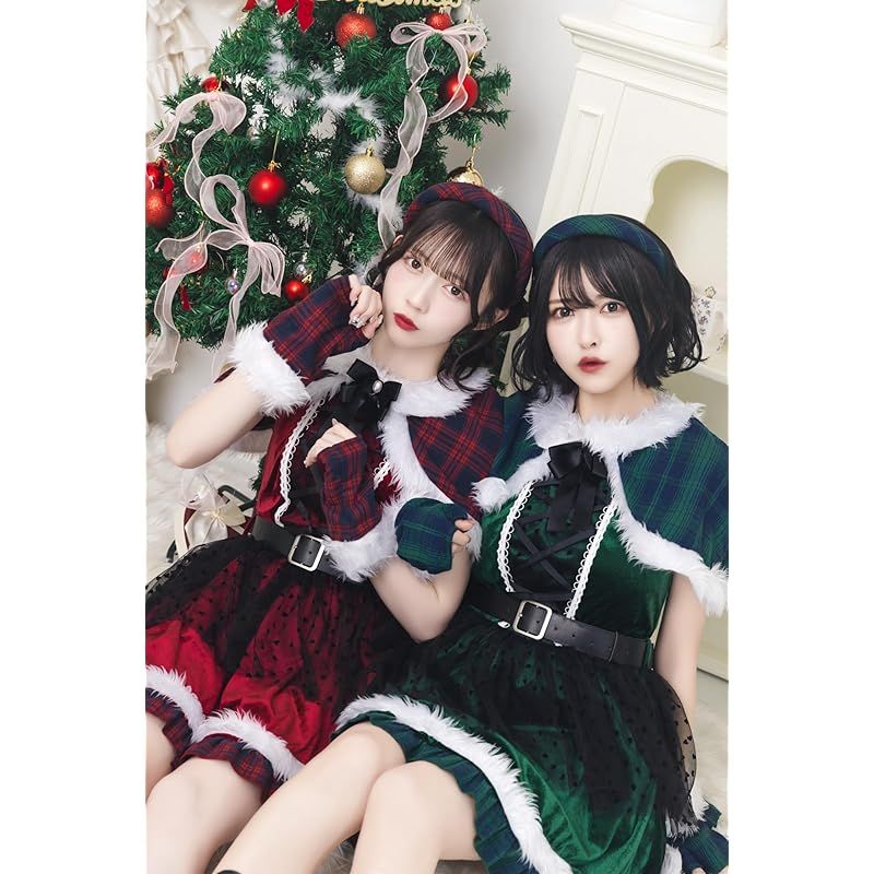 コスプレ チェックケープサンタ