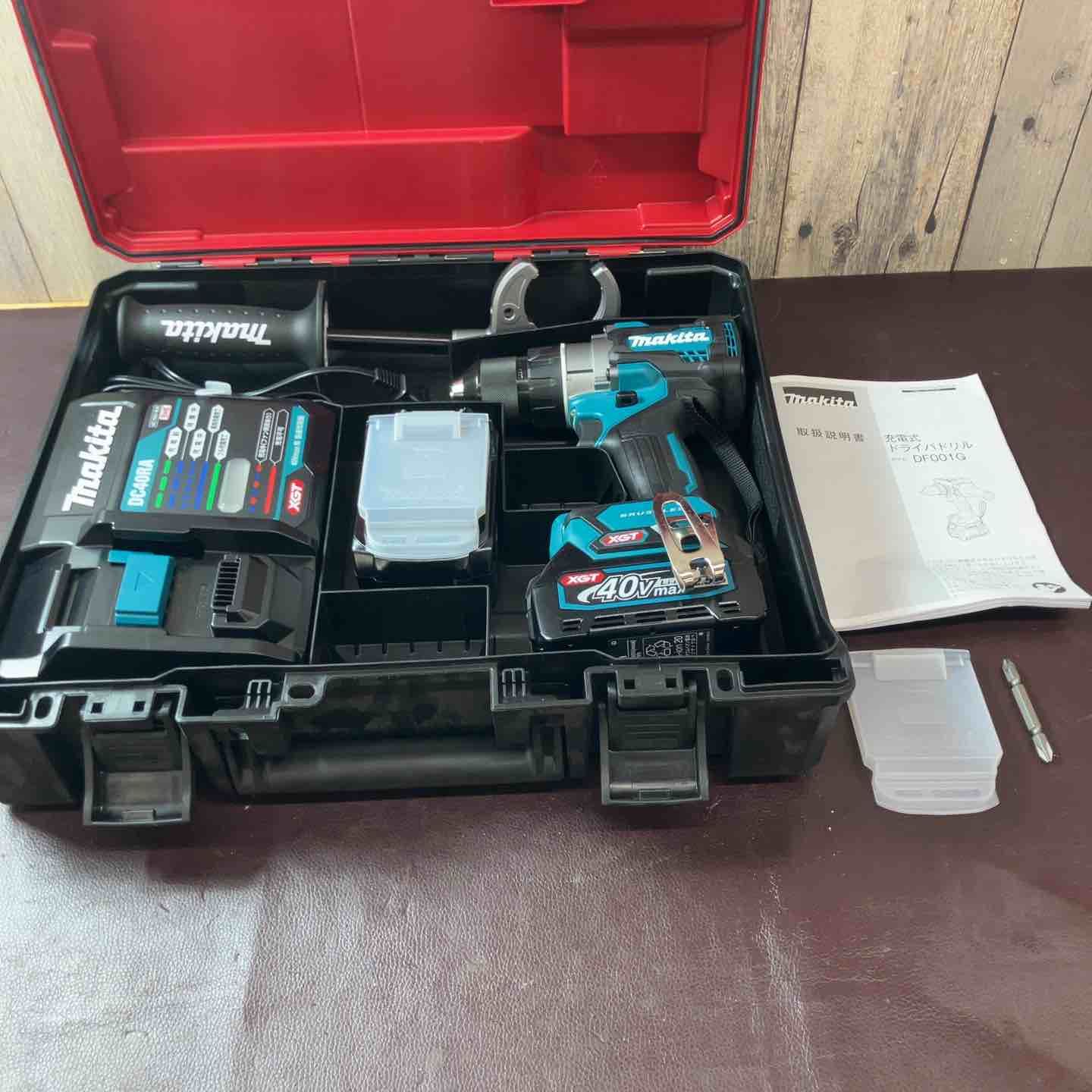 マキタ makita コードレスドリルドライバー DF001GRDX 40v 充電式電動ドライバ― 東大和店