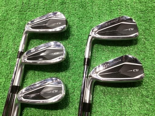 中古】 テーラーメイド Qi 5S レフティ アイアンセット IR NS PRO