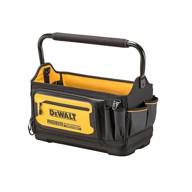 デウォルト DEWALT キャリーバッグ 撥水 撥塵 耐久性 収納ケース ツールバッグ 収納BOX 工具箱 道具袋 鞄 DIY ストレージ DWST60106-1 0
