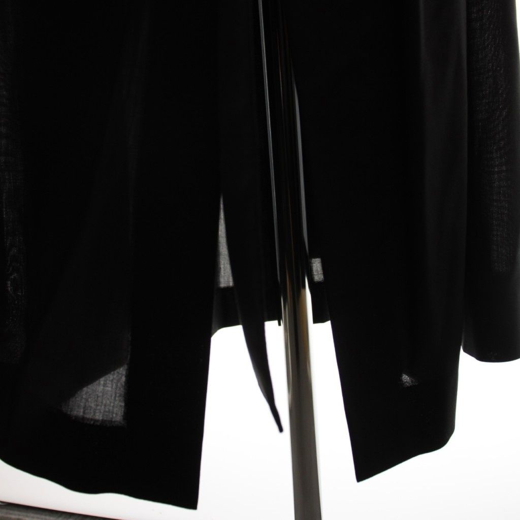 アドーア ADORE シアーシルクジレ ベスト ロング 38 黒 ブラック /AT