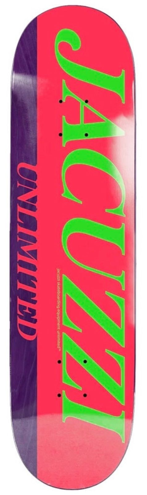 7.5inch JACUZZI ジャグジー スケートボード キッズ デッキ Flavor