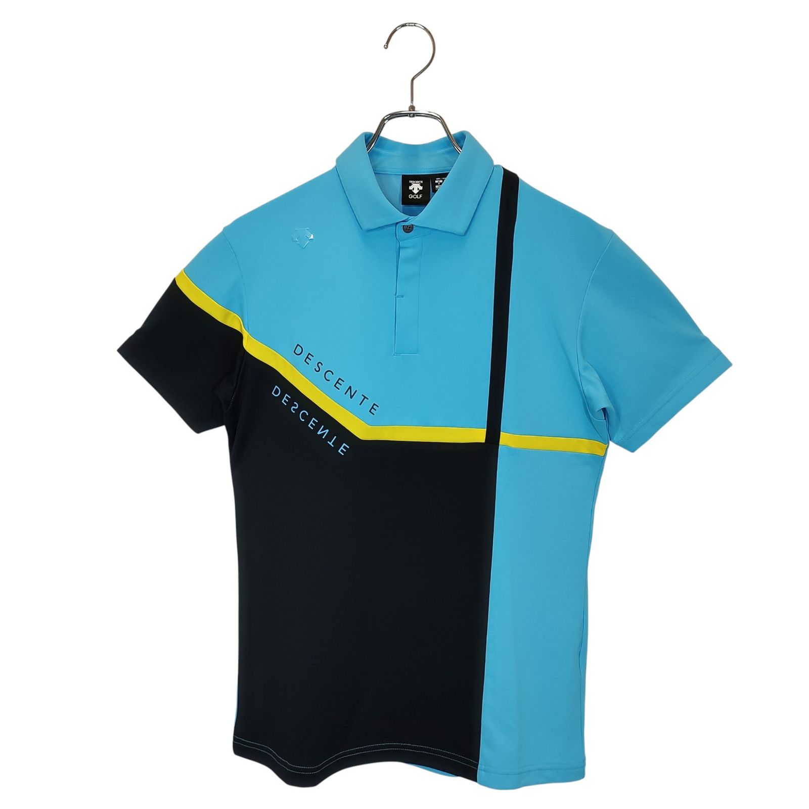 DESCENTE GOLF デサントゴルフ 吸汗 速乾 UVケア 半袖 ポロシャツ