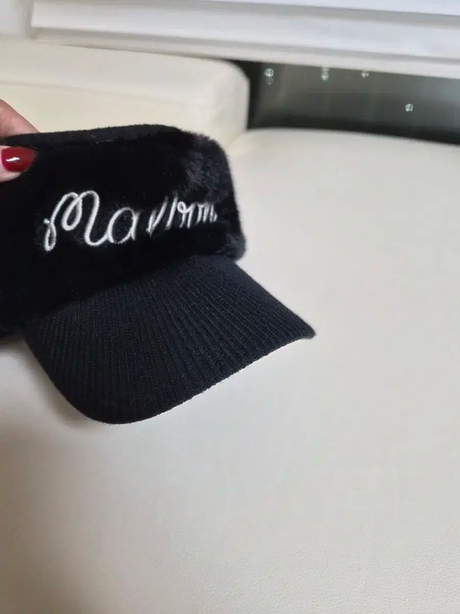 マルボンゴルフ ブラック ファー サンキャップ ゴルフ 帽子 LLC-HASEGAWATOSO_COM