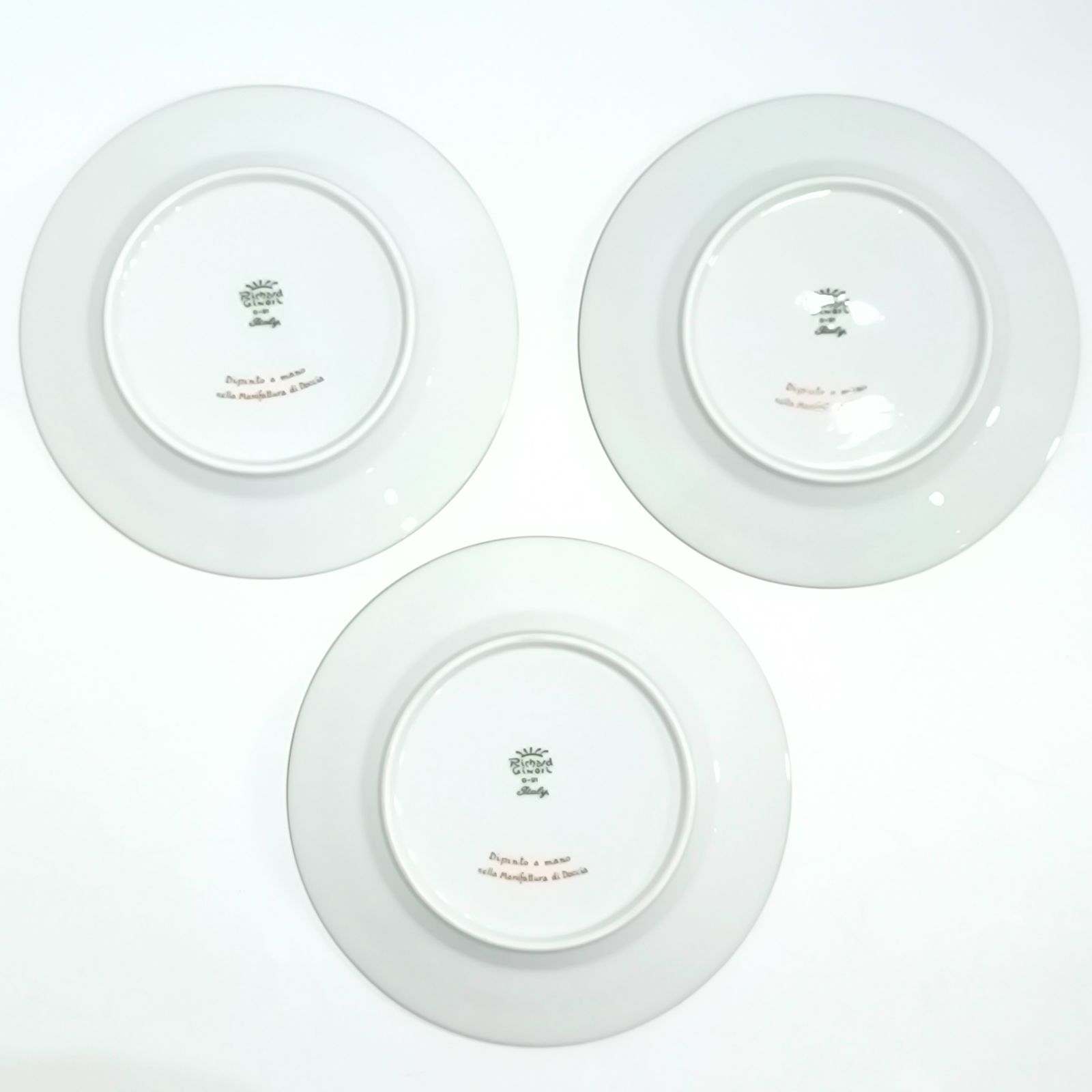 未使用美品】リチャードジノリ 19cmプレート ポルポラ 6枚セット 箱付