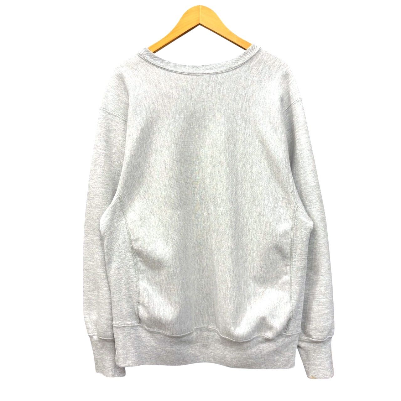 80sビンテージチャンピオントリコタグリバースウィーブスウェットバックプリントM CHAMPION チャンピオン 80年代 USA製 トリコタグ 2枚タグ 完全目無し