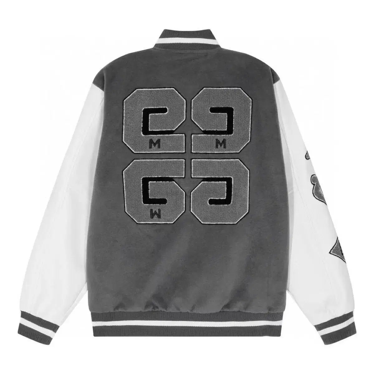 ジバンシィ G ロゴ パッチ スタジャン ジャケット