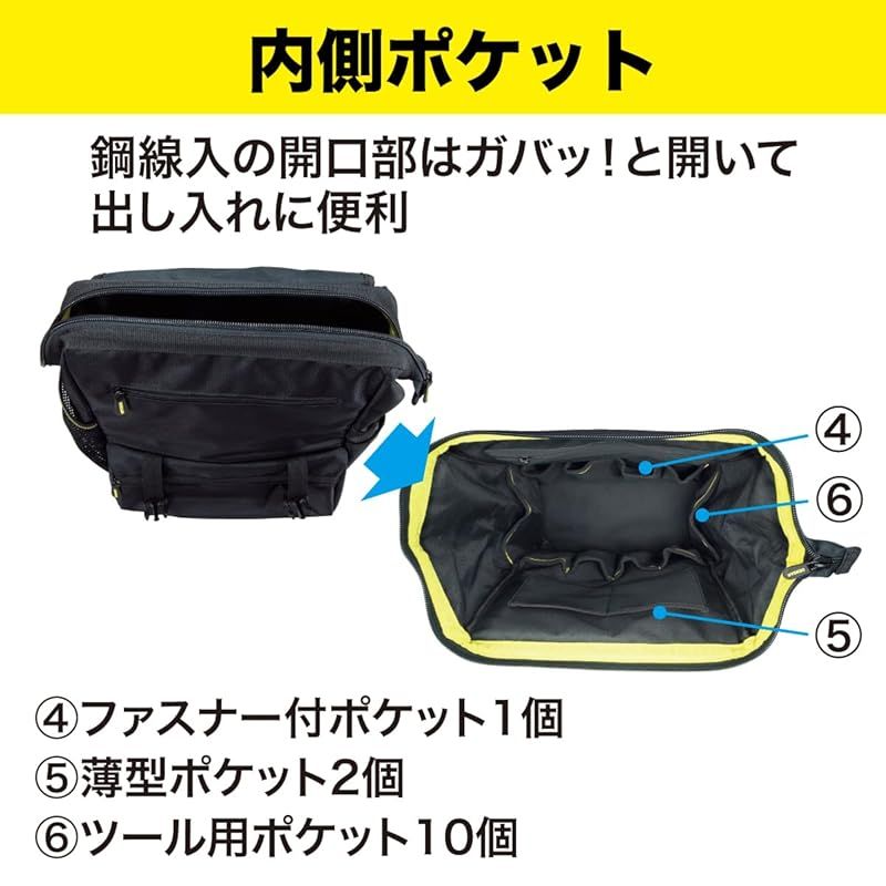  デンサン 電工リュックサック TLB-R 400 W 0 その他 ドライバー レンチ