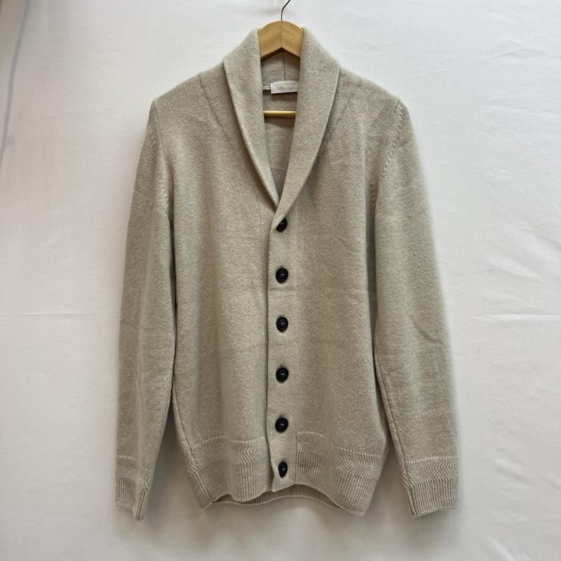 JOHN SMEDLEY ジョンスメドレー カーディガン 長袖 イングランド製 カシミヤ混 ウール ショール カーディガン