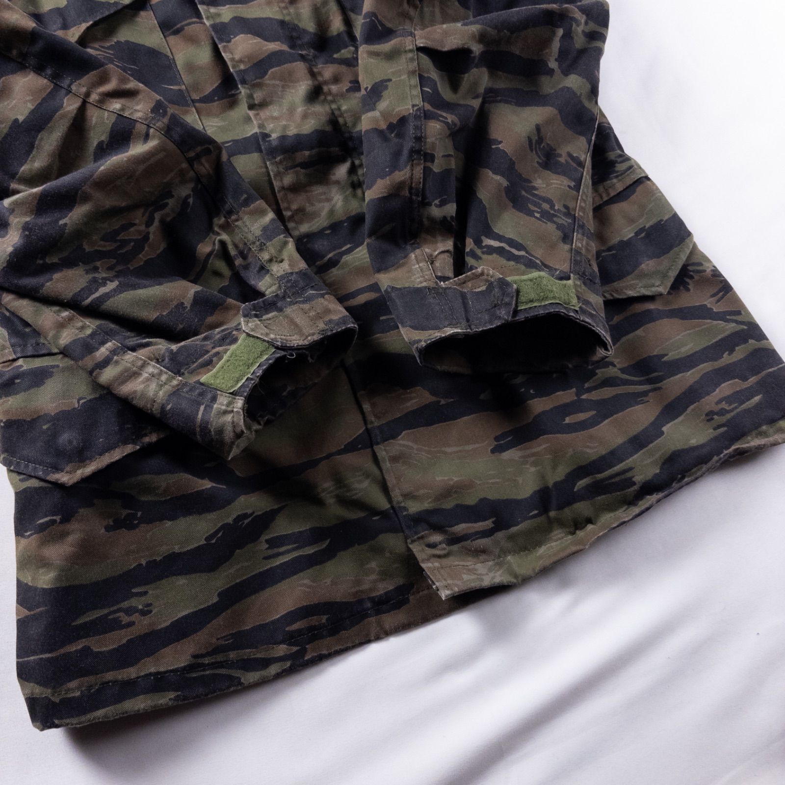 US Vintage アメリカ製 90s ALPHA タイガーカモ カモフラ 迷彩