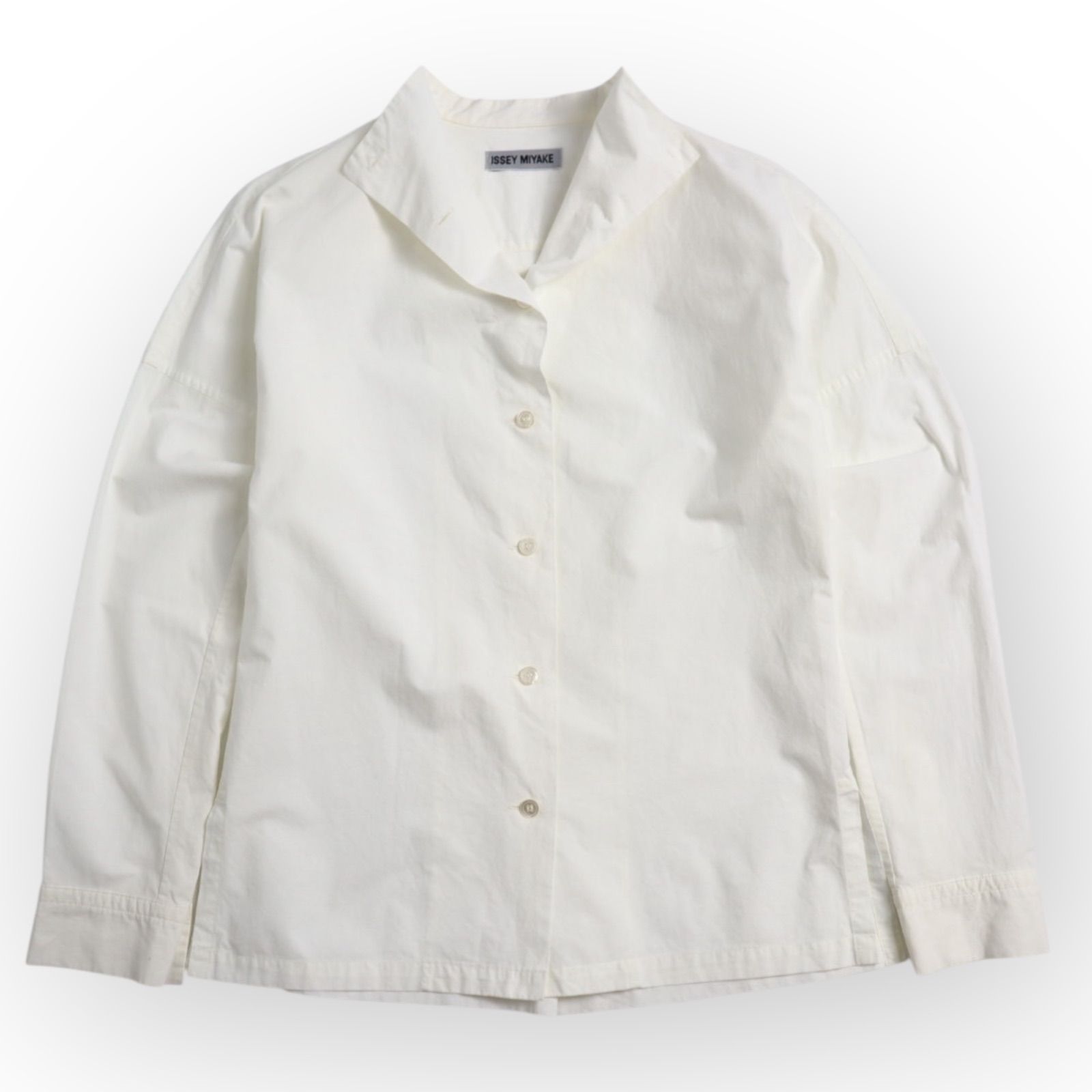archive issey miyake イッセイミヤケ スタンド ワイシャツ Issei Miyake Stand Collar Shirt