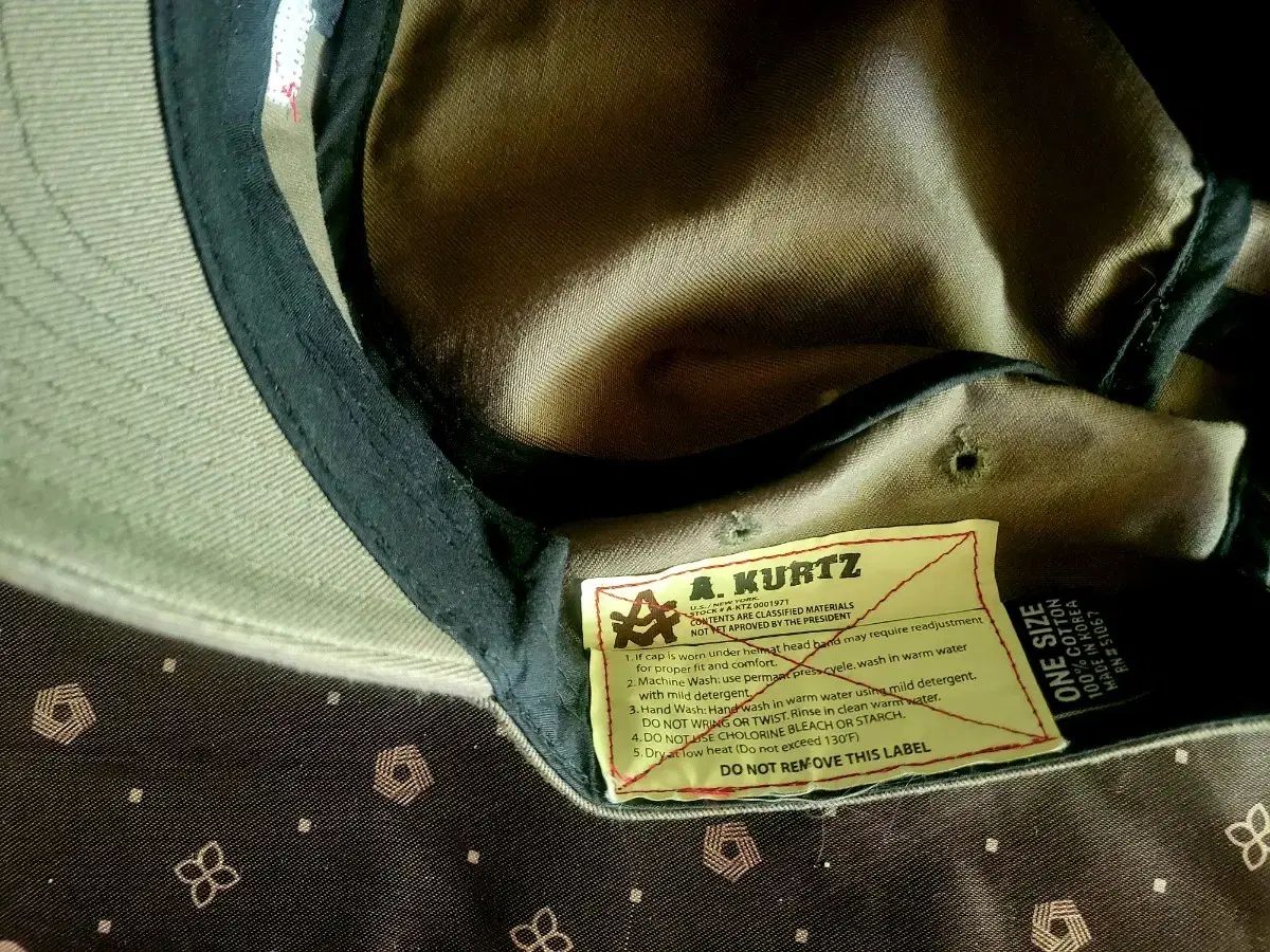  Akurtz エイカーツ カーキ ミリタリーキャップ その他 キャップ