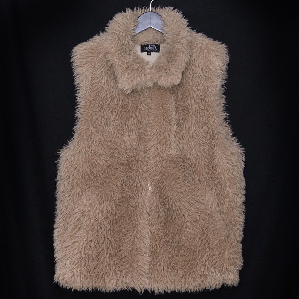 AFB FUR VEST Mサイズ ベージュ 22FW-AFB03 - メルカリ