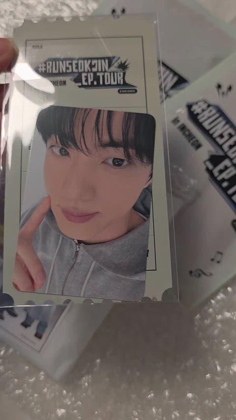 RUNジン コンサート 特典 ARMY ZONE トレカ BTS 防弾少年団 バンタン 走れジン トレカ