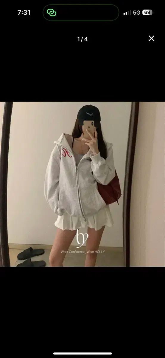 エイブリー ホーリー made マイホーリー 刺繍 オーバーサイズ フーディー ジップアップ ワイド パンツ