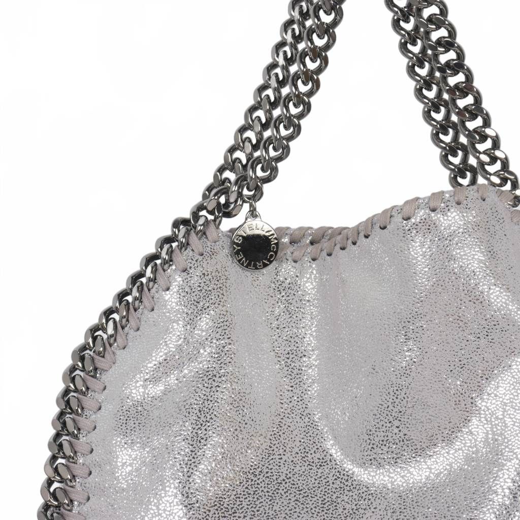 ステラマッカートニー STELLA McCARTNEY ファラベラ チェーン ショルダーバッグ ハンドバッグ シルバー DECORATOM_COM_BR